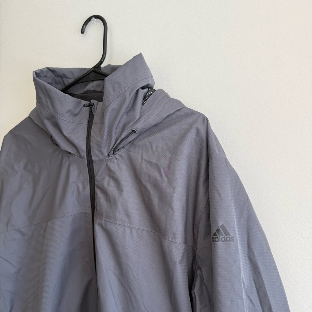 Adidas Men’s Wind Breaker 🩶 SIZE XL - Picture 3 of 4